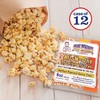 Great Northern Popcorn 6 Ounce All-In-One Popcorn Packs- Box of 12- Kernels, Salt, Seasoning and Coconut Oil Portion Kits 284883CLK